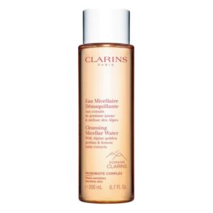 Água Micelar desmaquilhante Clarins Peles Sensíveis (200 ml)