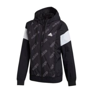 Casaco Corta-Vento Adidas Fav WB Mulher Preto