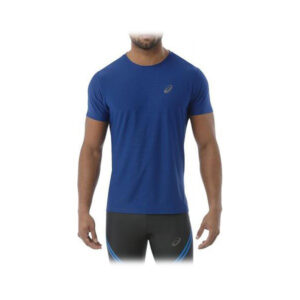 Camisola de Manga Curta Homem Asics E LIIN SLIM T Azul