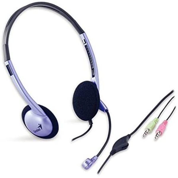 Auriculares com microfone Genius HS-02B Jack 3.5 mm (Refurbished A+)