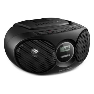 Reprodutor CD/MP3 Philips AZ215B/12 Preto (Refurbished B)