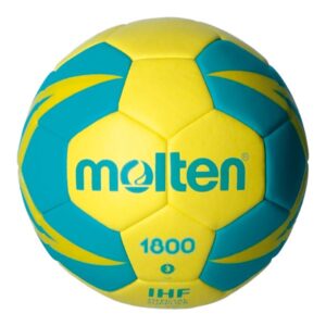 Bola de Andebol Molten H3X1800-YG Couro Sintético (Tamanho 3)