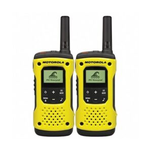 Walkie-Talkies Motorola T92H2O (2 Pcs) Amarelo Preto