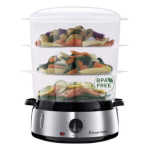 Vaporizador de ar quente para alimentos Russell Hobbs Cook@Home 19270-56 800 W 9 L Aço inoxidável (Refurbished B)