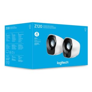 Altifalante PC Logitech Z120 Branco Preto (Refurbished B)