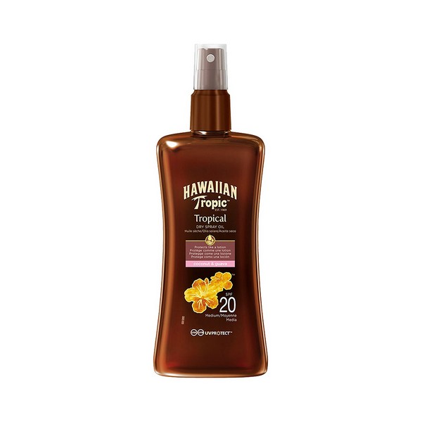Óleo Protetor Coconut & Guava Hawaiian Tropic Spf 20 (200 ml)