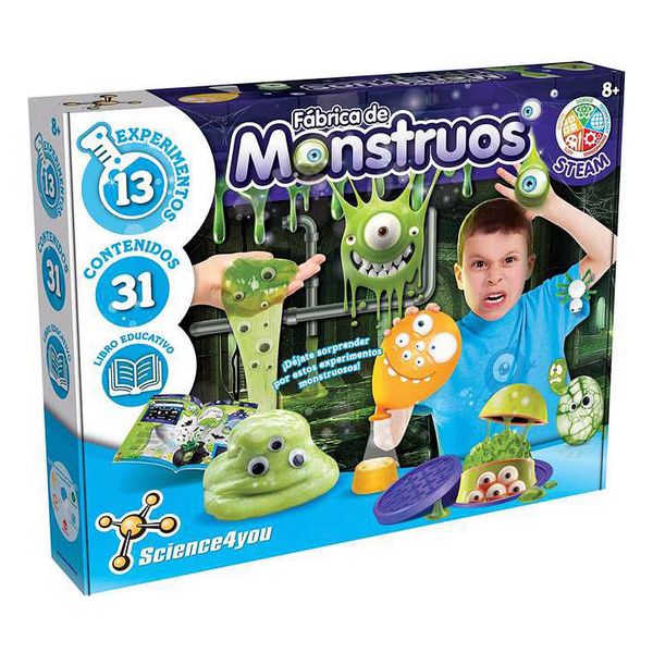 Jogo Educativo Fábrica Monstruos Slime Science4you