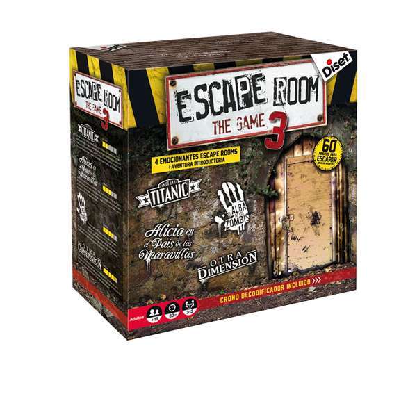 Jogo de Mesa Escape Room 3 Diset (ES) - Image 3