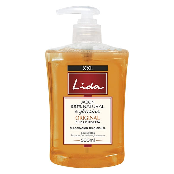 Sabonete de Mãos Lida Glicerina (500 ml)