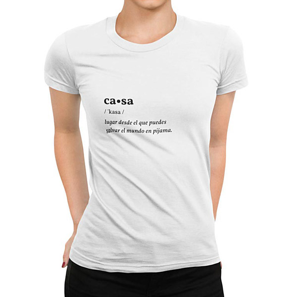 T-shirt Casa Branca