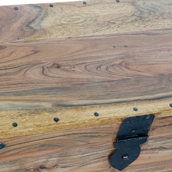 Baú Dekodonia Madeira Acácia (60 x 30 x 30 cm) - Image 4