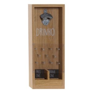 Abre-garrafas Dekodonia Drinko Metal Madeira MDF (16 x 5 x 38 cm)