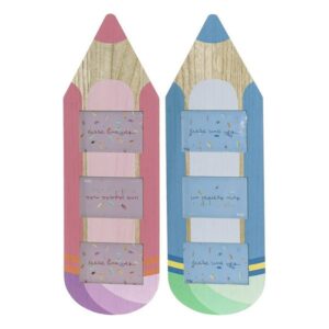 Moldura de Fotos Dekodonia Madeira Cristal (2 pcs) (10 x 15 cm)