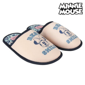 Pantufas Para Crianças Minnie Mouse Cor de Rosa