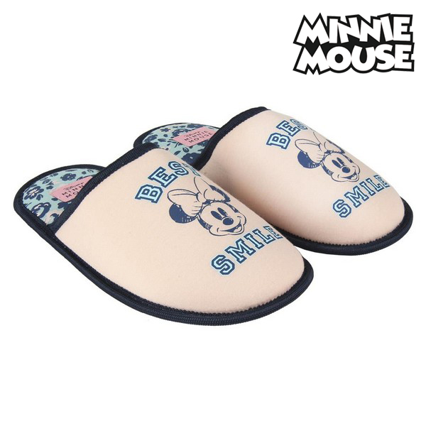 Pantufas Para Crianças Minnie Mouse Cor de Rosa