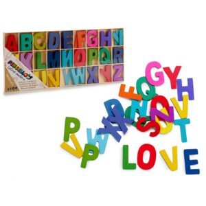 Jogo Educativo Madeira (1,5 x 18 x 41 cm) (104 Peças)