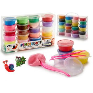 Jogo de Plasticina (24 Peças)