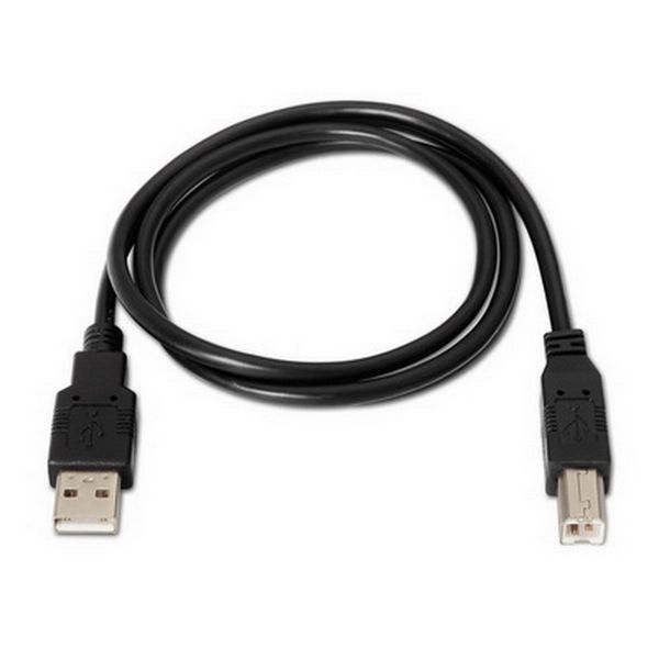 Cabo USB NANOCABLE AIEACI0014 10.01.0103BK A-B Impressora - Image 3