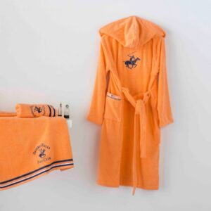 Roupão Beverly Hills Polo Club Malibú Laranja (L)