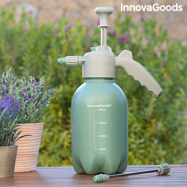 Garrafa Pulverizadora por Pressão com Jato Regulável e Extensor Pretly InnovaGoods - Image 3
