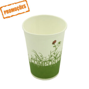 Copo Cartão Green Cup - 100 % Biodegradável