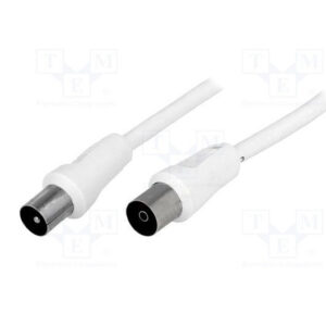 CABLE ANTENA TV COAXIAL LOGILINK CA1060 1.5M