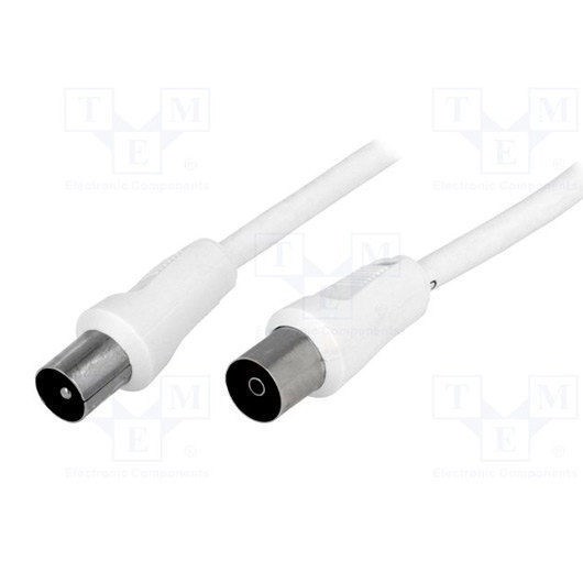 CABLE ANTENA TV COAXIAL LOGILINK CA1060 1.5M