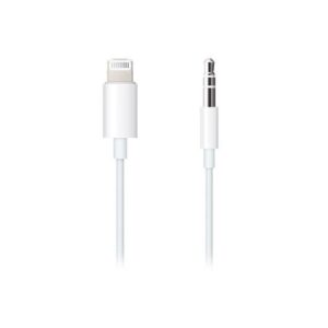 CABO APPLE LIGHTNING PARA ÁUDIO 3,5 MM BRANCO
