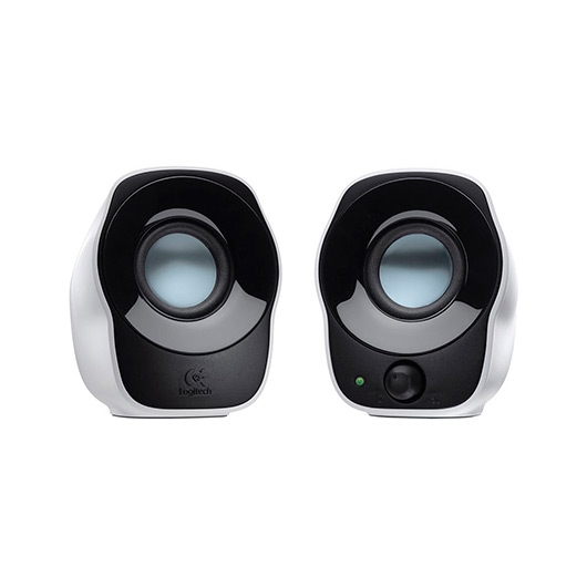 ALTO-FALANTES 2.0 LOGITECH Z120 WHITE USB / CONTROLE ON 980-