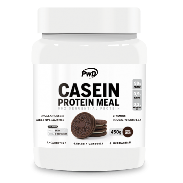 CREME DE REFEIÇÃO DE PROTEÍNA DE CASEÍNA DE PROTEÍNA 450 G