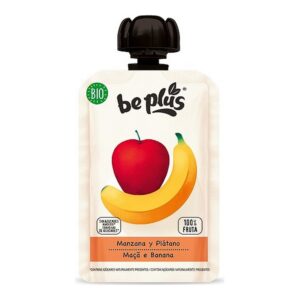 FRASCO BE PLUS POUCH MAÇÃ BANANA (100 G)