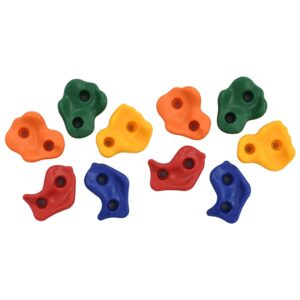Pedras de escalada 10 pcs multicor PE