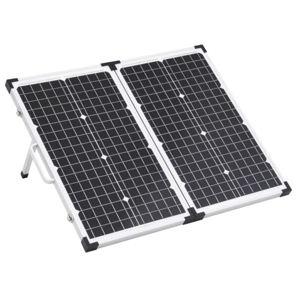 VIDAXL MALA COM PAINEL SOLAR DOBRÁVEL 60 W 12 V