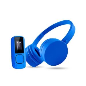 AUSCULTADORES MICRO + MP3 ENERGY SYSTEM MUSIC PACK BLUE