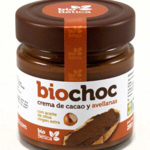 BIOCHOC CREMA DE CACAO AVELLANA BIO 200GR CRISTAL