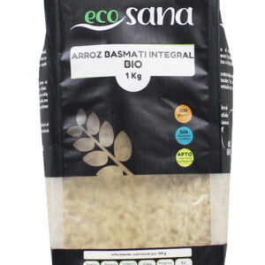ARROZ BASMATI INTEGRAL BIO 1KG ECOSANA