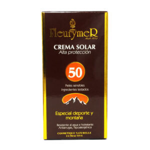 CREMA SOLAR FACIAL ‘MONTAÑA’ SPF 50 TUBO 80ML
