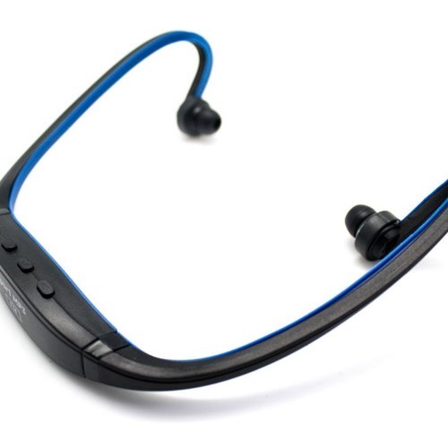 Auricular Diadema Sport MP3+Radio FM Azul