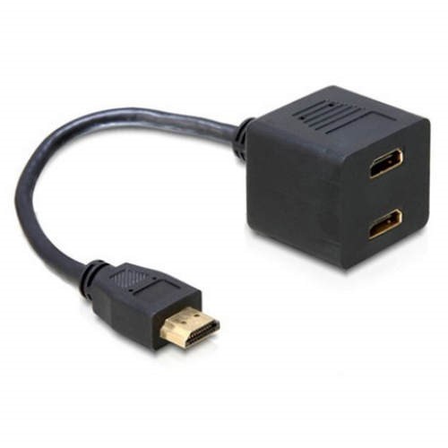 Cable Adaptador Video HDMI-M a 2xHDMI-H Duplicador