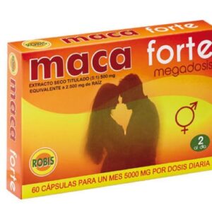 MACA FORTE MEGADOSIS 60 CAP 500MG