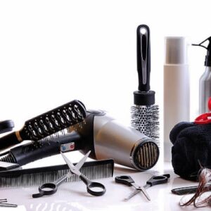 Utensílios e equipamentos para cabelo